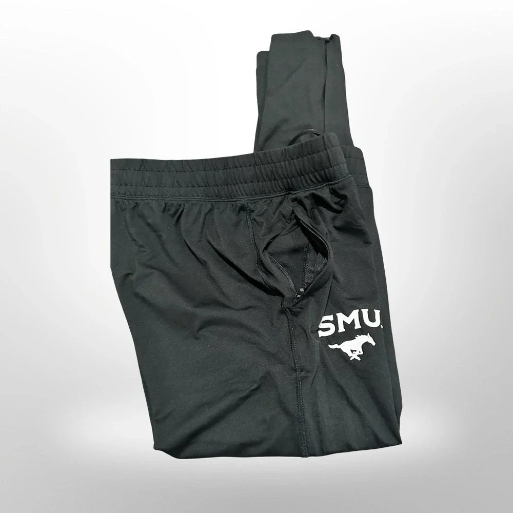 Nike SMU Mustangs Dri-FIT Pants Black Athletic Track Women Small NWOT AJ3662-010 - Picture 4 of 10